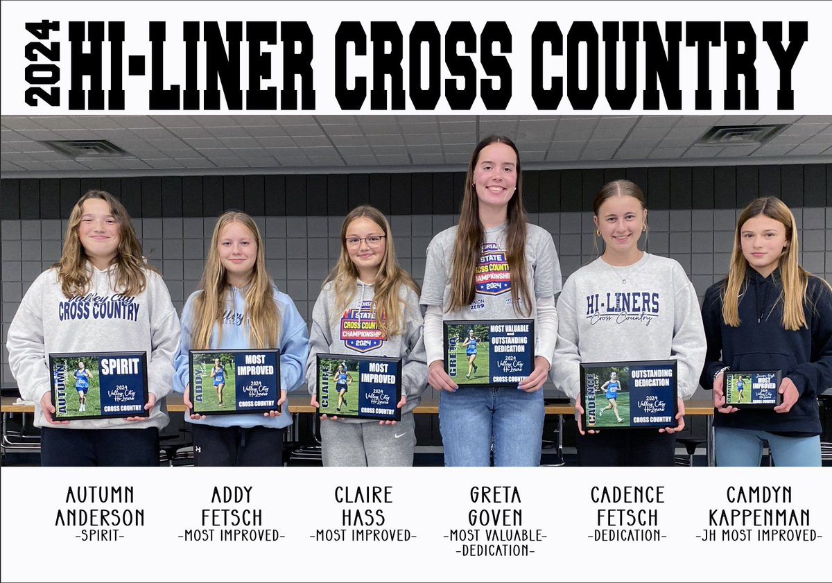 vc_cross's tweet photo. 2024 HI-LINER XC AWARDS 
@HiLiners @HiLinerBooster https://t.co/DJYxc4QOP0