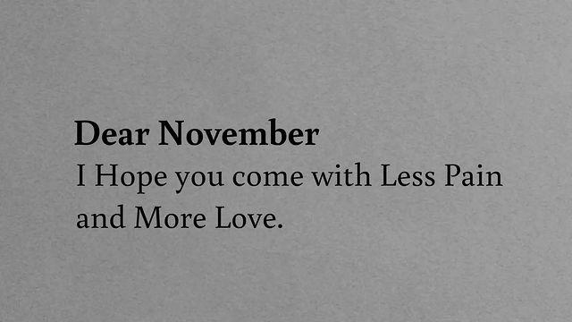 FreakyTheory's tweet photo. Dear November https://t.co/nFXXEWv9G5