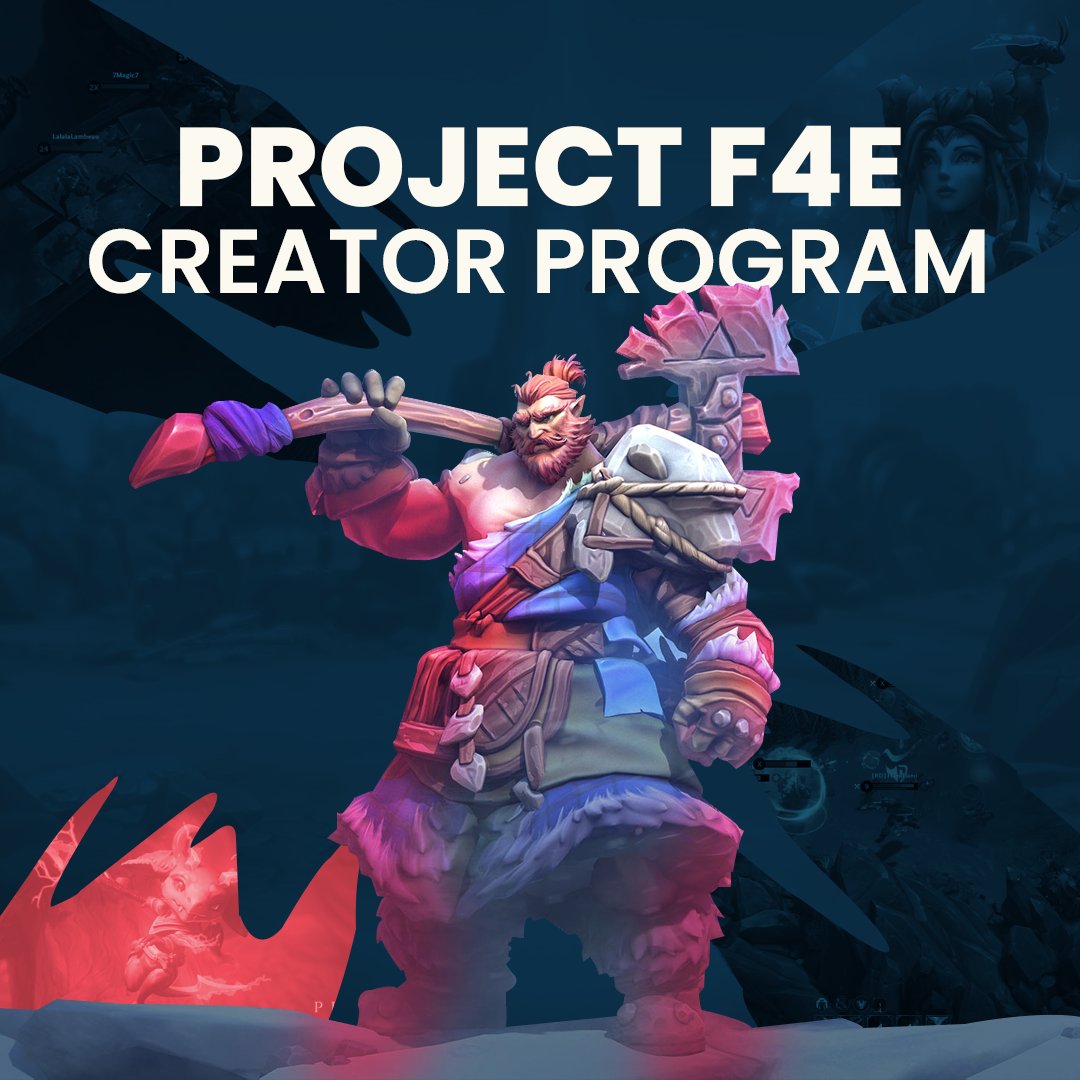 lurkit_gg's tweet photo. 📣 CONTENT CREATORS 📣 

The Project F4E Creator Program from @BetaDwarf is live on Lurkit!

If you are a creator who enjoys playing and streaming MOBAs, Extraction games, RPGs, or ARPGs this one's for you 👀 

Apply here:
🔗 https://t.co/uW70MguA4h https://t.co/bBLGhMUoDE