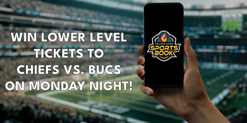 Prairie Band Sportsbook (@betprairieband) on Twitter photo π¨ CHIEFS TICKET GIVEAWAY π¨
To enter--
β
FOLLOW <a href="/BetPrairieBand/">Prairie Band Sportsbook</a>
β
RETWEET this post
Winner announced November 2nd! π΄π‘ π¨ CHIEFS TICKET GIVEAWAY π¨
To enter--
β
FOLLOW <a href="/BetPrairieBand/">Prairie Band Sportsbook</a>
β
RETWEET this post
Winner announced November 2nd! π΄π‘