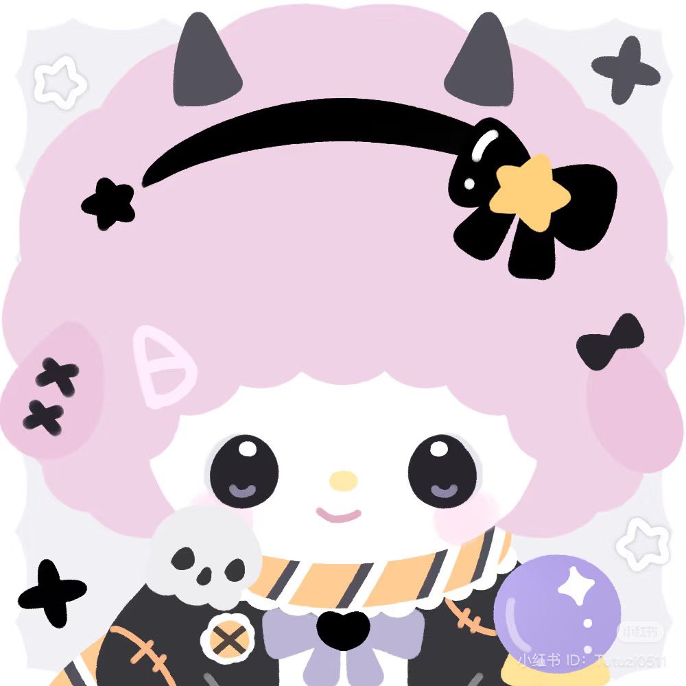 piinkimi_'s tweet image. sanrio spooky matching icons