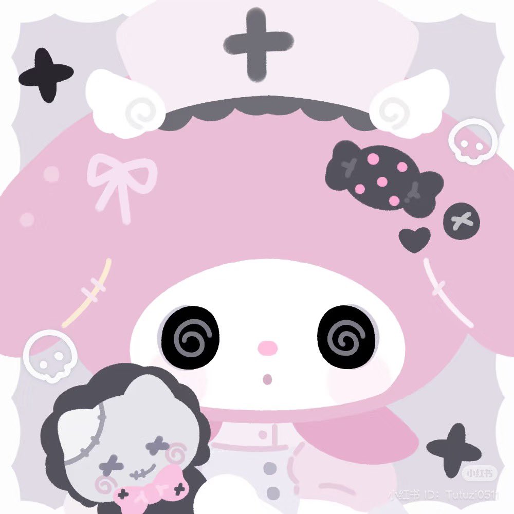 piinkimi_'s tweet image. sanrio spooky matching icons