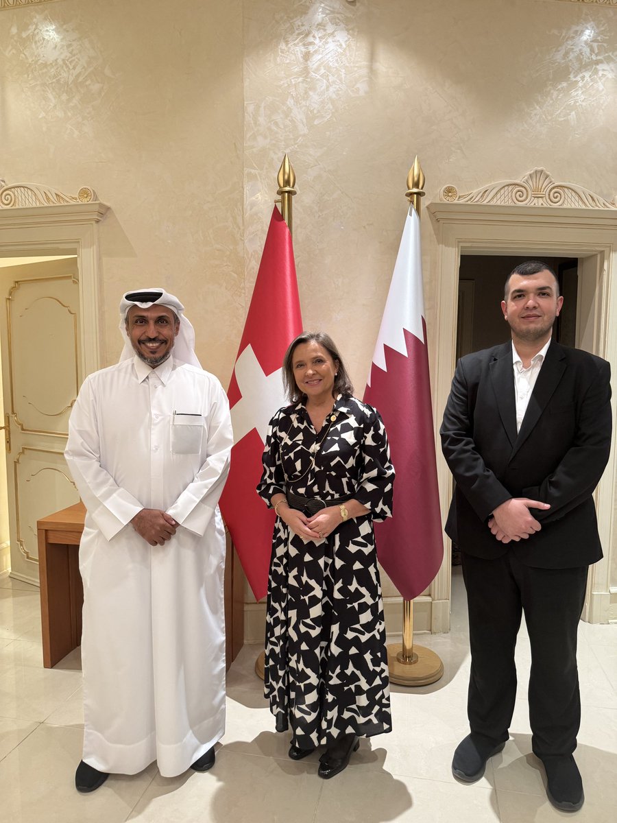 aassadi's tweet photo. I am excited to share my recent experience at an event showcasing Switzerland’s 🇨🇭 cutting-edge technology, I extend my heartfelt thanks to The Ambassador of Switzerland, H.E. Mrs. Florence Tinguely Mattli for her kind invitation to this inspiring event.

#SwitzerlandEmbassy https://t.co/Spq7FTt9h7
