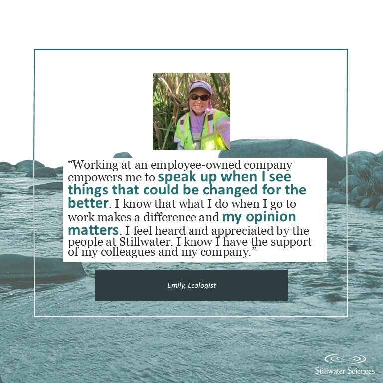One of the empowering things about being part of an #ESOP is being able to speak up when change is needed. All voices matter! #EmployeeOwnershipMonth #EmployeeOwners
