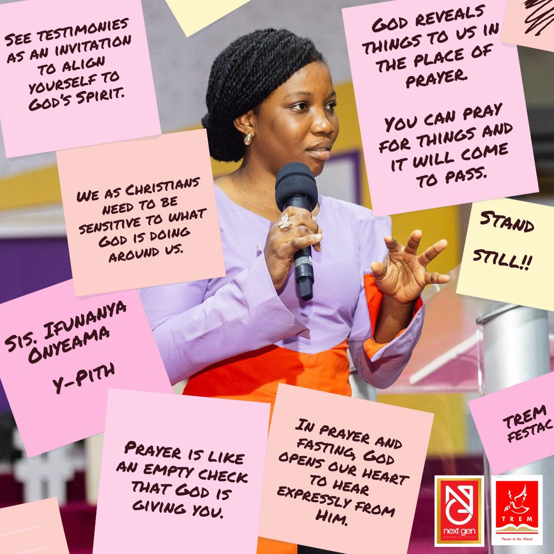 tremfestac's tweet image. #YPITH2024 #Day3 #SermonNotes with Sis. Ifunanya Onyeama🔥🔥🔥

Join us 6PM #Today, #Onsite and #Online, for #YPITH #GrandFinale 🔥🔥🔥🔥

#TREM #TREMFESTAC #StandStill #GreatAndMightyThings