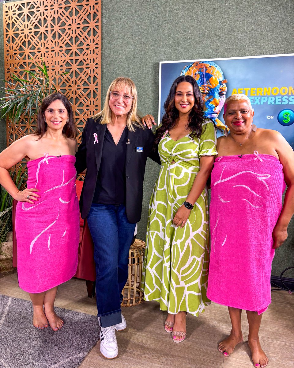 Small actions, big impact! 🌸PEP has partnered with <a href="/CANSA/">CANSA</a> and donated nearly half a million pink towels that encourage and educate women on breast self-exams.

💬 Have any questions about breast health? Drop them below, and let’s get informed together! #AfternoonExpress