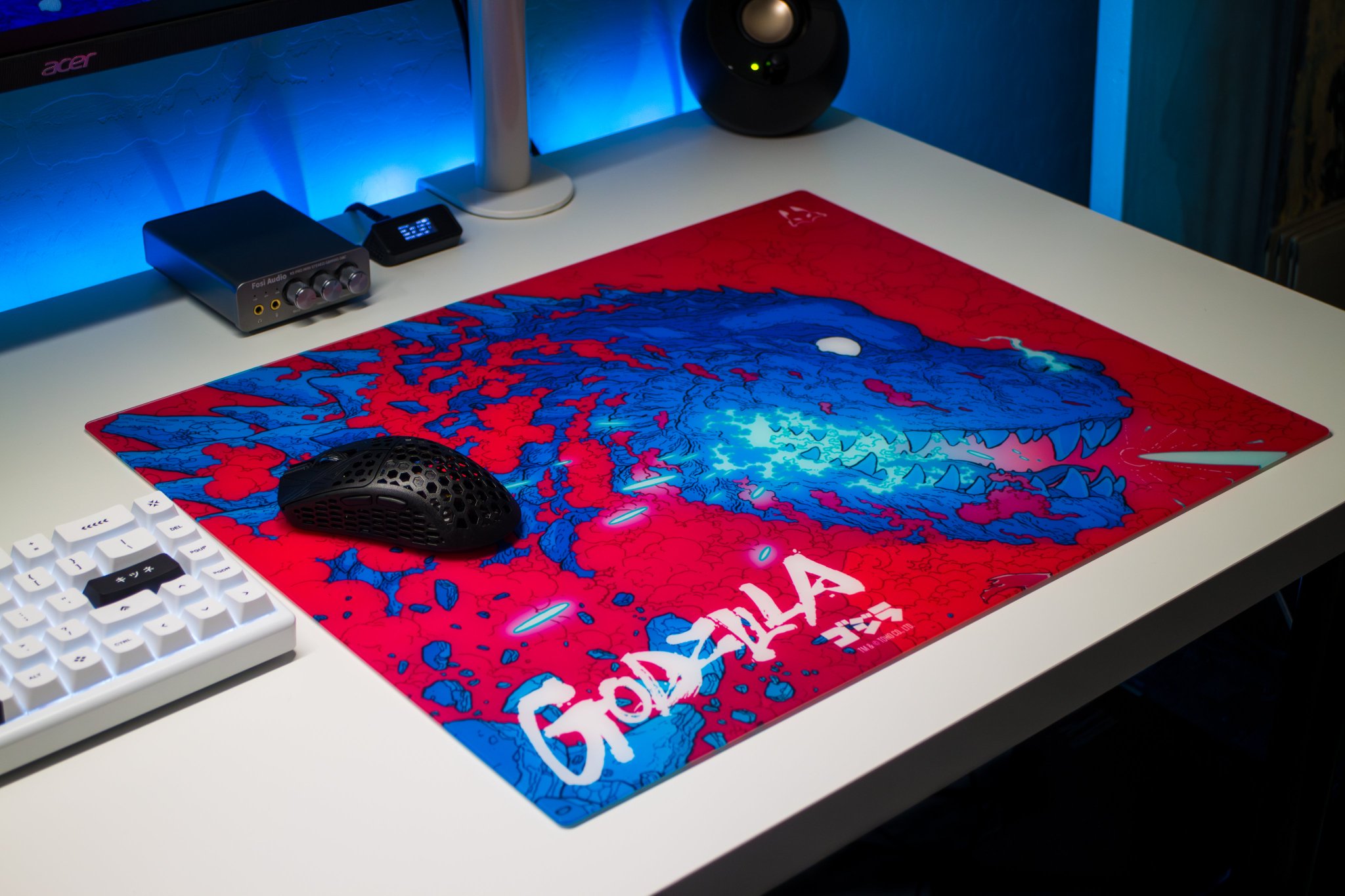 GODZILLA COLLECTION LUNAR Glass Pad マウス・トラックボール