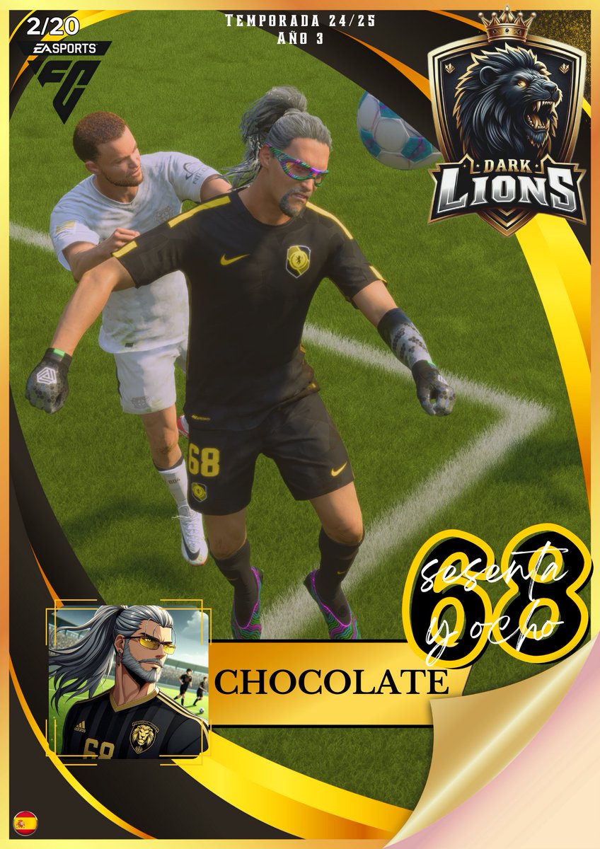 Dark Lions CF • 🖤💛 • 🦁👑 (@darklionscf) on Twitter photo <a href="/Vctor88401618/">Victorl77l</a> Líder espiritual en la línea defensiva, no da por perdido ni un solo balón, motivando e inspirando a sus compañeros con su impecable actitud.
- CHOCOLATE • 68 - (2/20)
<a href="/_chocolate3000/">AYUDAS FIFA CHOCO3K🐦</a> <a href="/Vctor88401618/">Victorl77l</a> Líder espiritual en la línea defensiva, no da por perdido ni un solo balón, motivando e inspirando a sus compañeros con su impecable actitud.
- CHOCOLATE • 68 - (2/20)
<a href="/_chocolate3000/">AYUDAS FIFA CHOCO3K🐦</a>