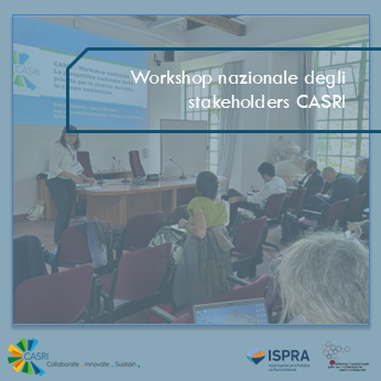 Quali dovrebbero essere le priorità per la #ricerca europea in campo ambientale?
Se ne è parlato oggi al Workshop nazionale degli stakeholders del <a href="/CASRIproject/">CASRI</a> organizzato da ISPRA all'Orto Botanico di Roma.
