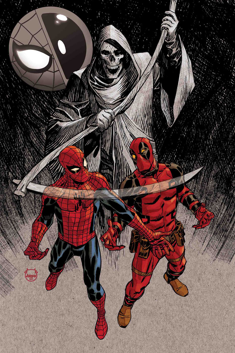 SKINSWukong's tweet photo. #SpidermanDeadpool #Spiderman #Deadpool #Marvel #Comics #MarvelComics https://t.co/p8dZtxvIHJ