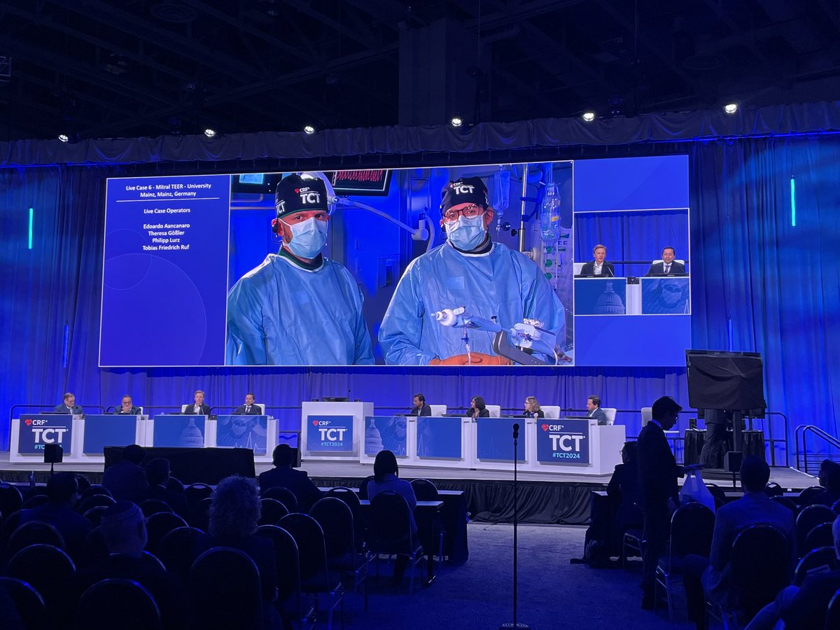 Karl-Philipp Rommel (@kp_rommel) on Twitter photo Now: Live from Mainz‼️@TCTconference #TCT2024
#MTEER in Atrial-MR w/ <a href="/PhilippLurz/">Philipp Lurz</a> <a href="/EZancanaroMD/">Edoardo Zancanaro MD</a> #TRuf + #TGössler
<a href="/samdawkins/">Sam Dawkins</a> <a href="/BadhwarVinay/">Vinay Badhwar</a> <a href="/crfheart/">Cardiovascular Research Foundation</a> Now: Live from Mainz‼️@TCTconference #TCT2024
#MTEER in Atrial-MR w/ <a href="/PhilippLurz/">Philipp Lurz</a> <a href="/EZancanaroMD/">Edoardo Zancanaro MD</a> #TRuf + #TGössler
<a href="/samdawkins/">Sam Dawkins</a> <a href="/BadhwarVinay/">Vinay Badhwar</a> <a href="/crfheart/">Cardiovascular Research Foundation</a>