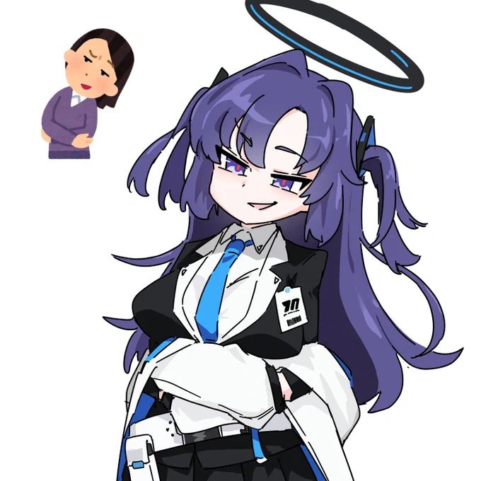 いらすとやチャレンジ#ブルアカ 