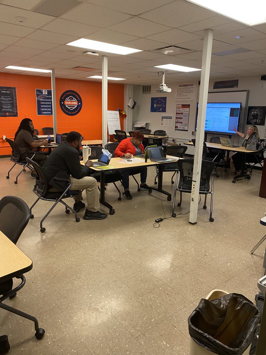 Thank you to Ms. Stone for
Coming to lead our Explore teachers in Pathful Training.  <a href="/DuBoisAcademy/">DuBois Academy</a> <a href="/ExploreJCPS/">JCPS Explore Pathways</a>