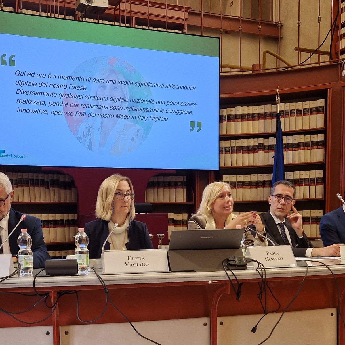 ASSINTEL (@assintel) on Twitter photo Qui ed ora è il momento di dare una svolta significativa all'economia digitale del nostro paese. A partire dal sostegno alle #PMI dando loro vera liquidità <a href="/paola_generali/">Paola Generali</a> per #assintelreport Qui ed ora è il momento di dare una svolta significativa all'economia digitale del nostro paese. A partire dal sostegno alle #PMI dando loro vera liquidità <a href="/paola_generali/">Paola Generali</a> per #assintelreport