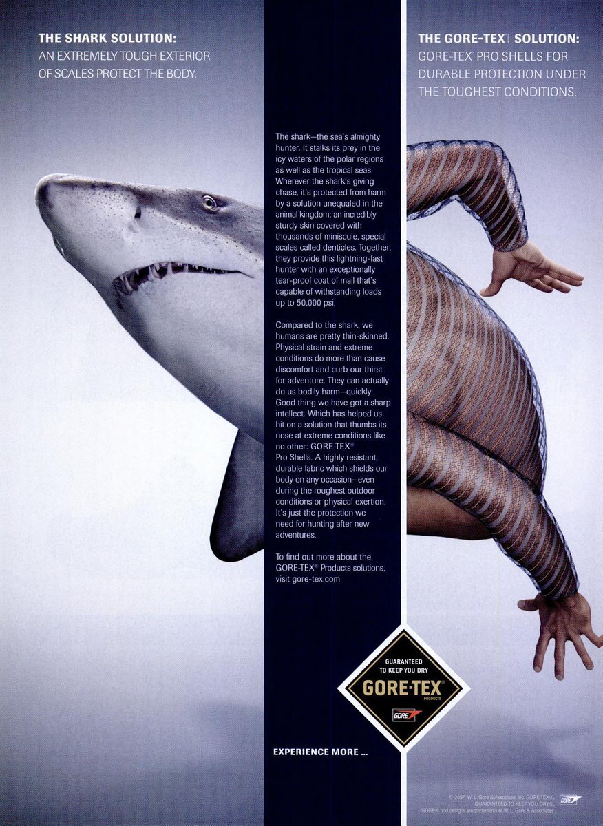 Outdoor_Archive's tweet photo. Gore-Tex ad | Backpacker Magazine | March 2008 https://t.co/5al8IGVgwK