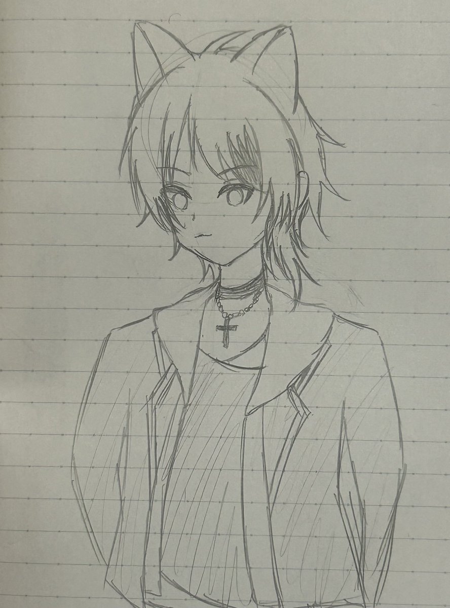 SPF衣装の❤️くん
結構いい感じにかけたんじゃない？って思ったけど犬耳の左右バランスおかしかったわ