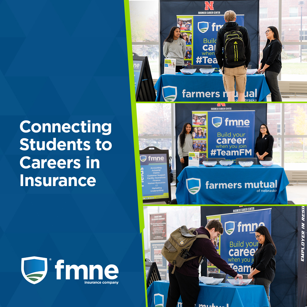 fmne_insurance's tweet photo. Thanks for the warm welcome, @NebraskaBiz!
We had a great time connecting with #Huskers as the Employer in Residence at Hawks Hall yesterday. Didn’t get a chance to stop by our booth? Check out our benefits, #TeamFM culture, and current openings at https://t.co/5gQkDUuL0f. #UNL https://t.co/JqISYfCodS
