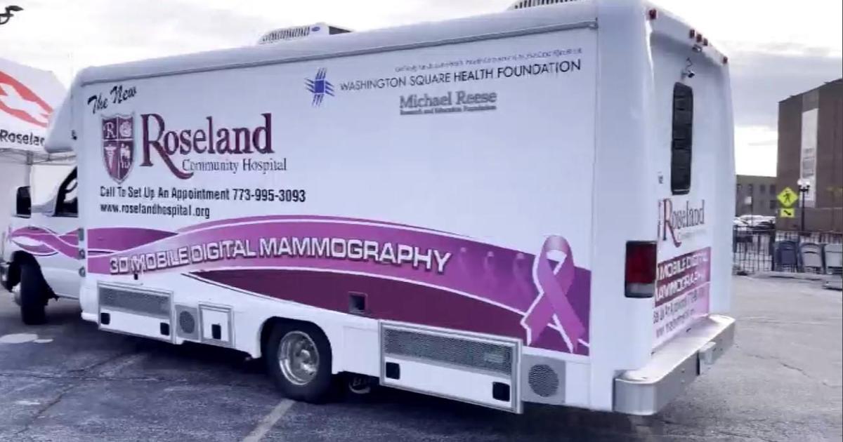 Thresholds_Hlth's tweet photo. Thresholds Health is partnering with Roseland Community Hospital Mobile Mammogram Van to provide breast cancer screenings to our community. On Nov. 13th and Dec. 2nd, the van will be outside of Thresholds Health from 9am-2pm #BreastCancerAwarenessMonth #mammogramssavelives https://t.co/TL3soSPQ5e