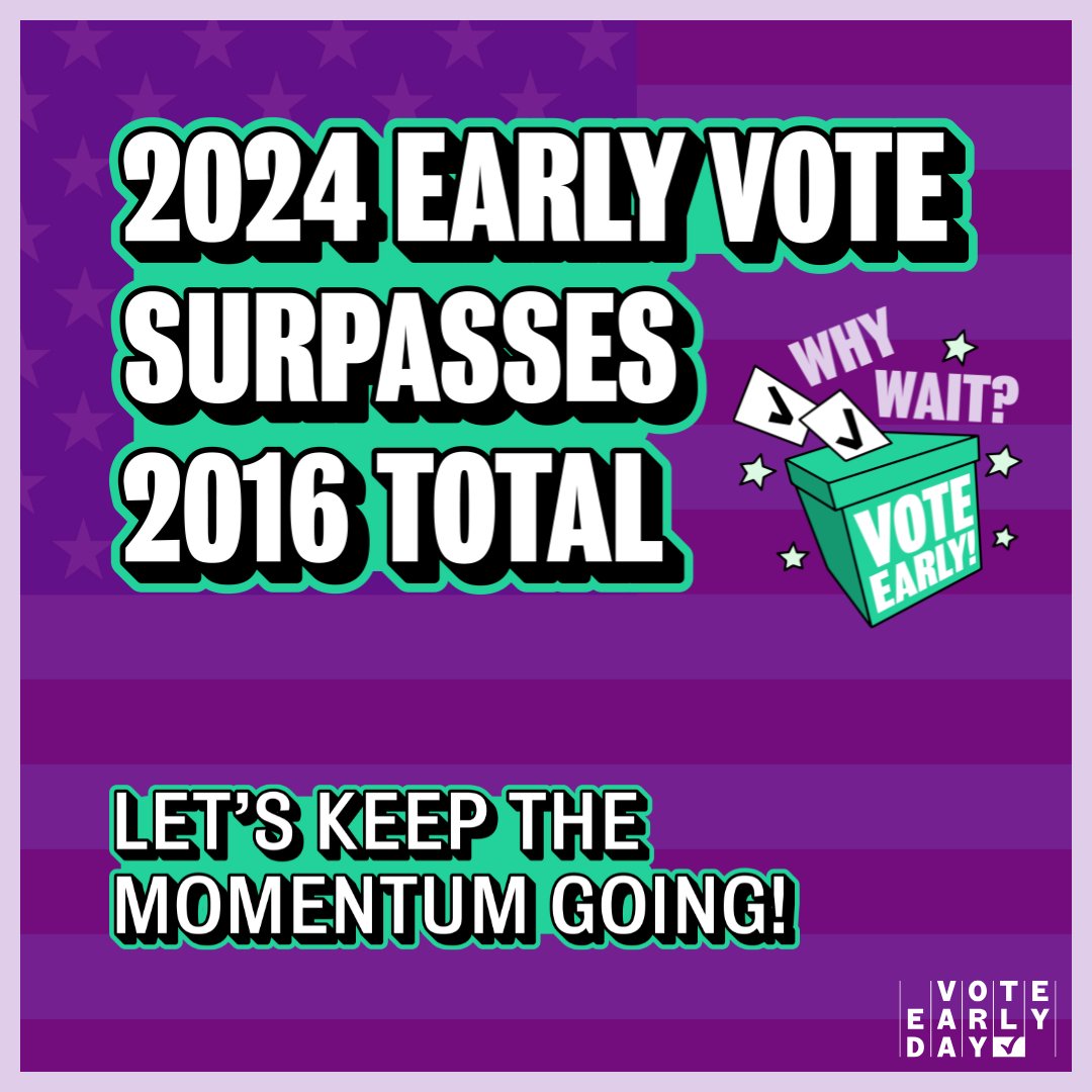 Vote Early Day tweet media