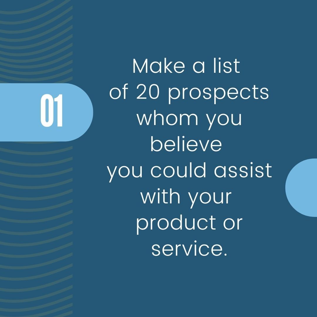 ShawnCasemore's tweet photo. If you have no problem reaching out cold, yet aren’t doing it consistently, here are simple steps to implement each week.

#prospecting #prospects #prospectingtips https://t.co/XdLvdYYi5x