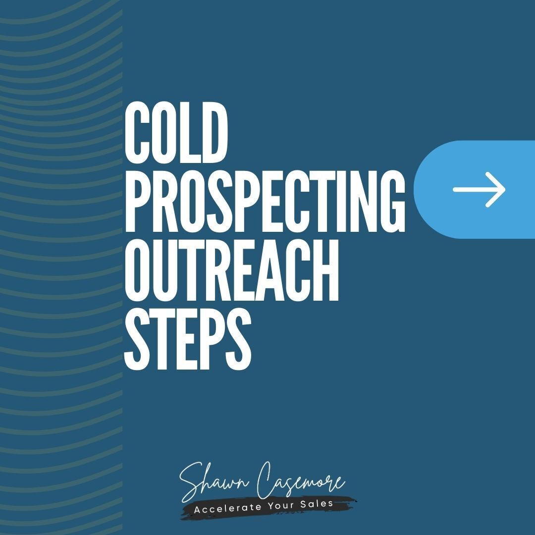 ShawnCasemore's tweet photo. If you have no problem reaching out cold, yet aren’t doing it consistently, here are simple steps to implement each week.

#prospecting #prospects #prospectingtips https://t.co/XdLvdYYi5x