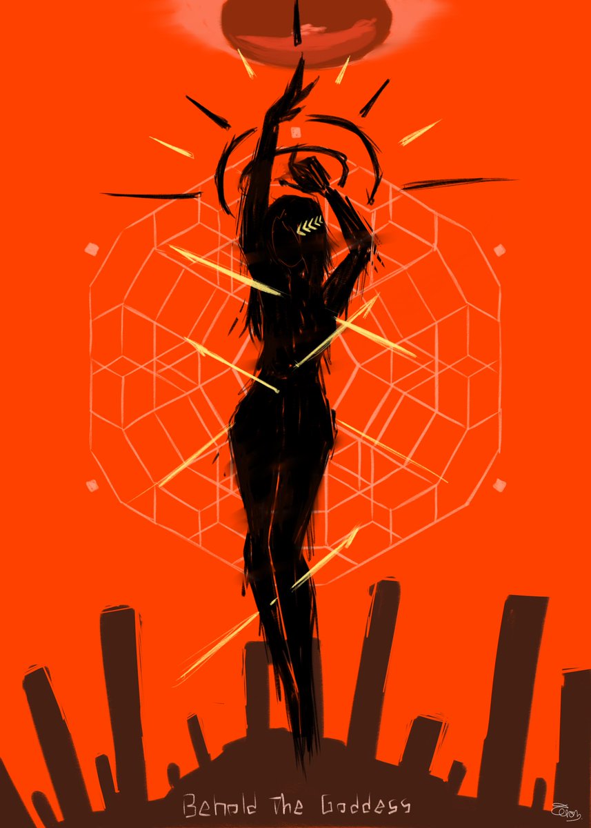 futabaZeron's tweet image. Behold The goddess.
#SIGNALIS #signalisfanart #digitalart #procreateart #artist