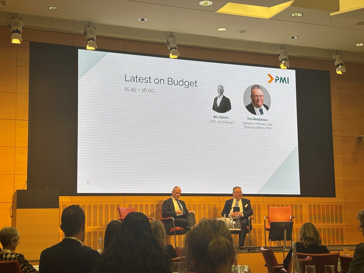 PMIPensions's tweet image. In our last session of the day, our Director of Policy and External Affairs Tim Middleton, and 3173 Group CEO Bill Galvin discuss the latest on the UK Budget.

#Endgameconference