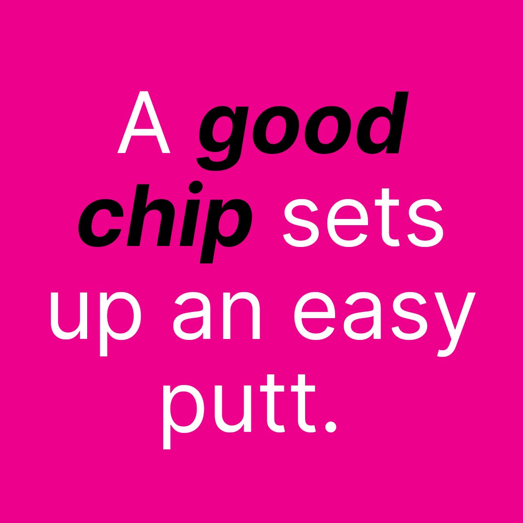 Fitecgolf_USA's tweet image. A good chip sets up an easy putt. 

Focus on consistent contact and controlling the roll. The right chip is a game-changer, helping you convert tough situations into birdie chances. 

#ChippingMastery #GolfShortGame #GolfConsistency #DistanceControl #GolfImprovement