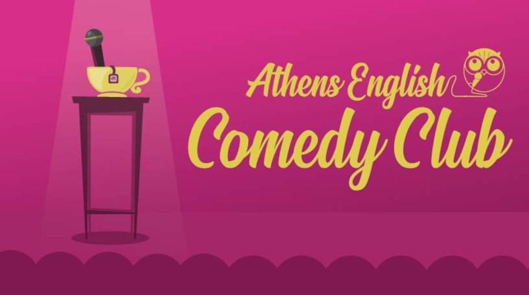 Athens English Comedy Club tweet media