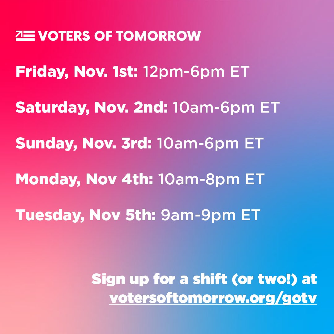 Voters of Tomorrow tweet media