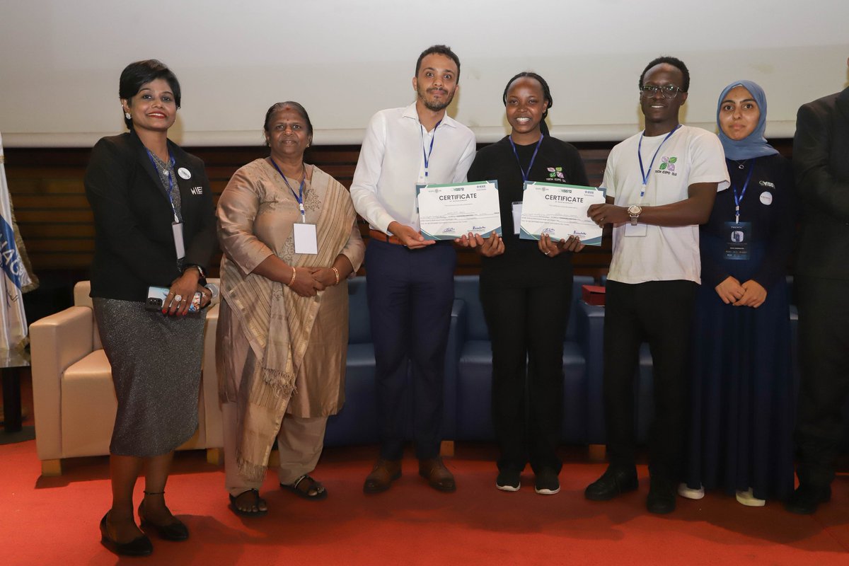 Honored to receive an Honorable Mention at the <a href="/ieeeyesist12/">IEEE YESIST12</a> event held on September 7 - 8th at Tunis Science City, Tunisia! 
2nd out of 38!✨️🔥 
Representing us in the #WePower track, <a href="/Vikki_Rotich/">Victoria Rotich</a> and <a href="/sir_gweth__/">Ezri Daniel Gweth</a> pitched our vision for clean, affordable energy solutions.