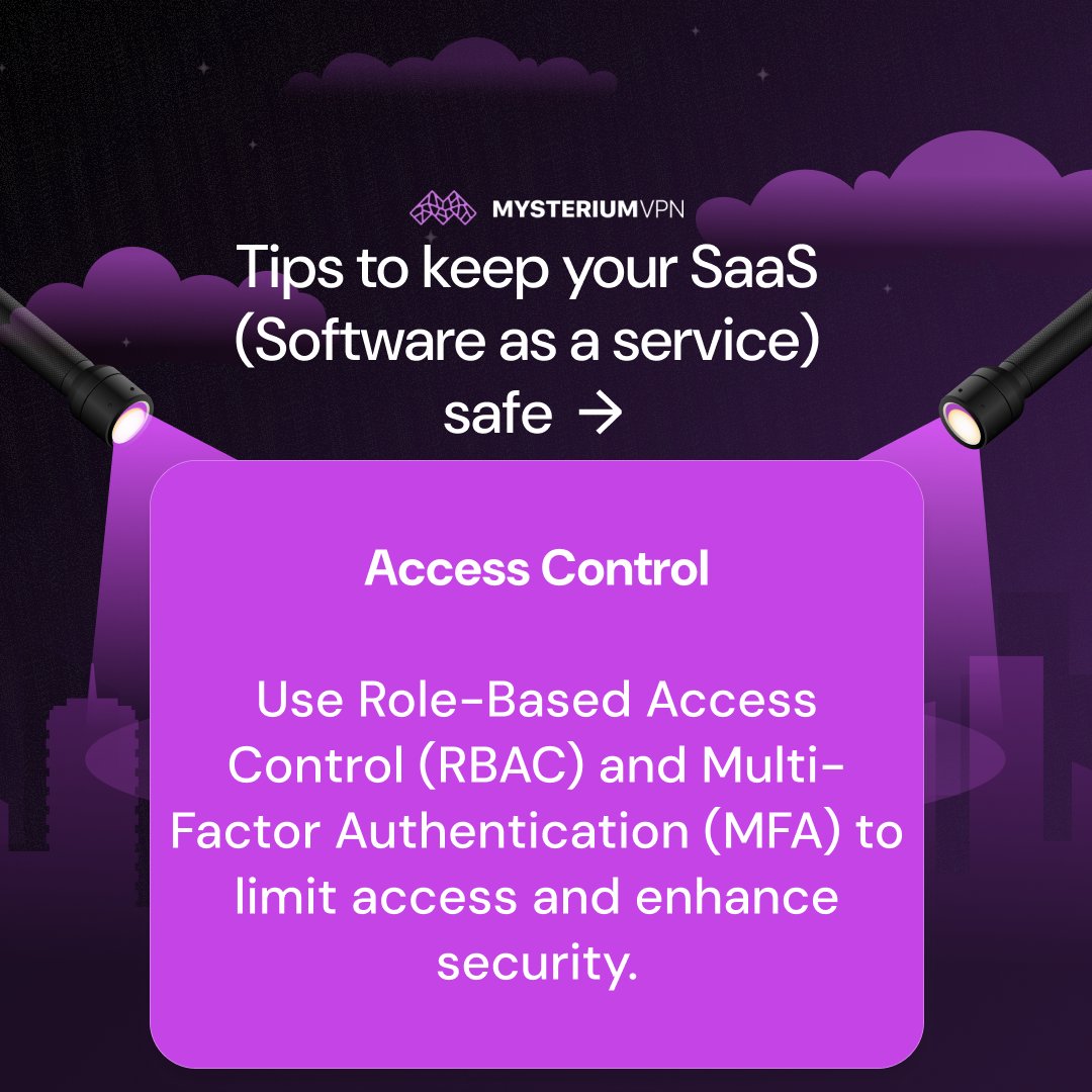 mysteriumvpn's tweet image. How can you keep your customers safe as a company? 🤔 We know this firsthand and there are some steps that probably every company is following. So lets dive in, on how to keep your SaaS (Software as a Service) safe from online threats 🔥
#SaaSSecurity #CyberSafety…