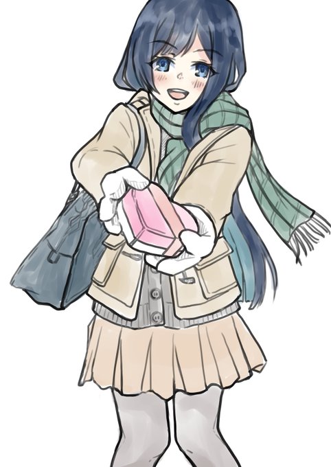 水彩系の試しを兼ねた双葉さんらくがき。 