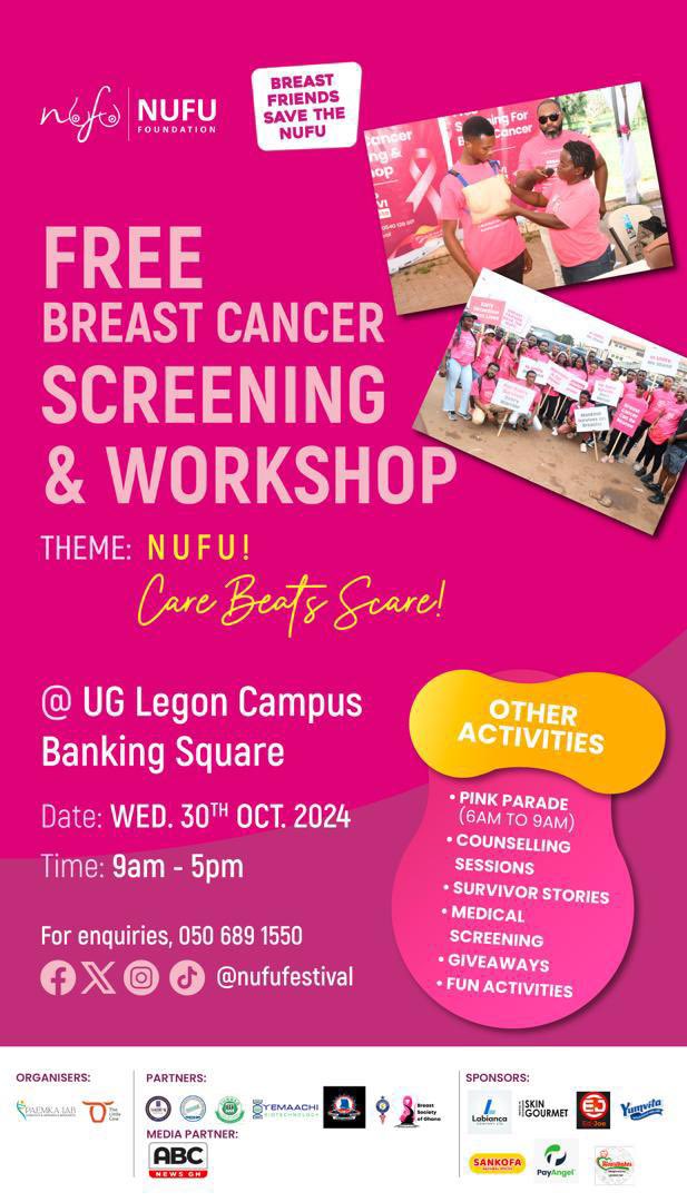 Yemaachi Biotech (@yemaachibio) on Twitter photo We are excited to partner with <a href="/PaemkaL/">Paemka_lab</a> for NUFUFEST VII! Yemaachi’s Sheba team will be on-site to raise cervical cancer awareness and offer discounted Sheba tests. Let’s work together to reduce the impact of cervical cancer; the second most common cancer in women. We are excited to partner with <a href="/PaemkaL/">Paemka_lab</a> for NUFUFEST VII! Yemaachi’s Sheba team will be on-site to raise cervical cancer awareness and offer discounted Sheba tests. Let’s work together to reduce the impact of cervical cancer; the second most common cancer in women.