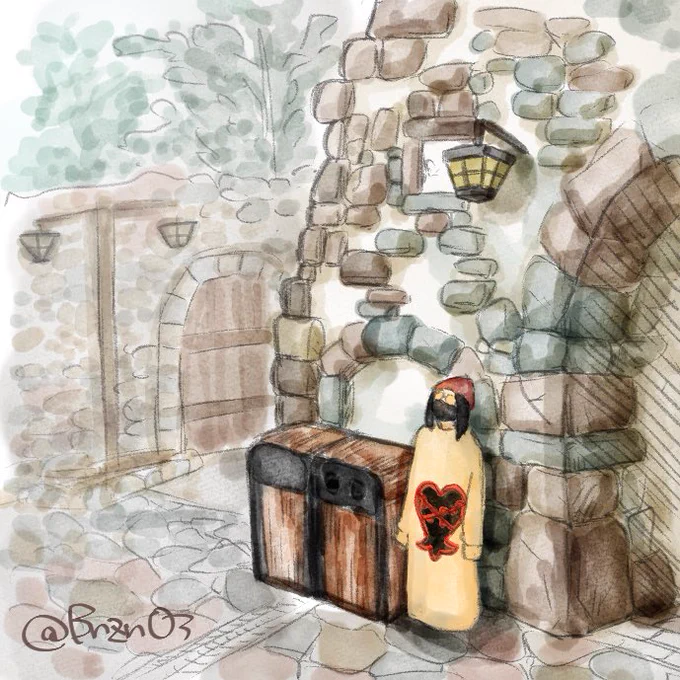 描いた!早速ありがとうございますー! 