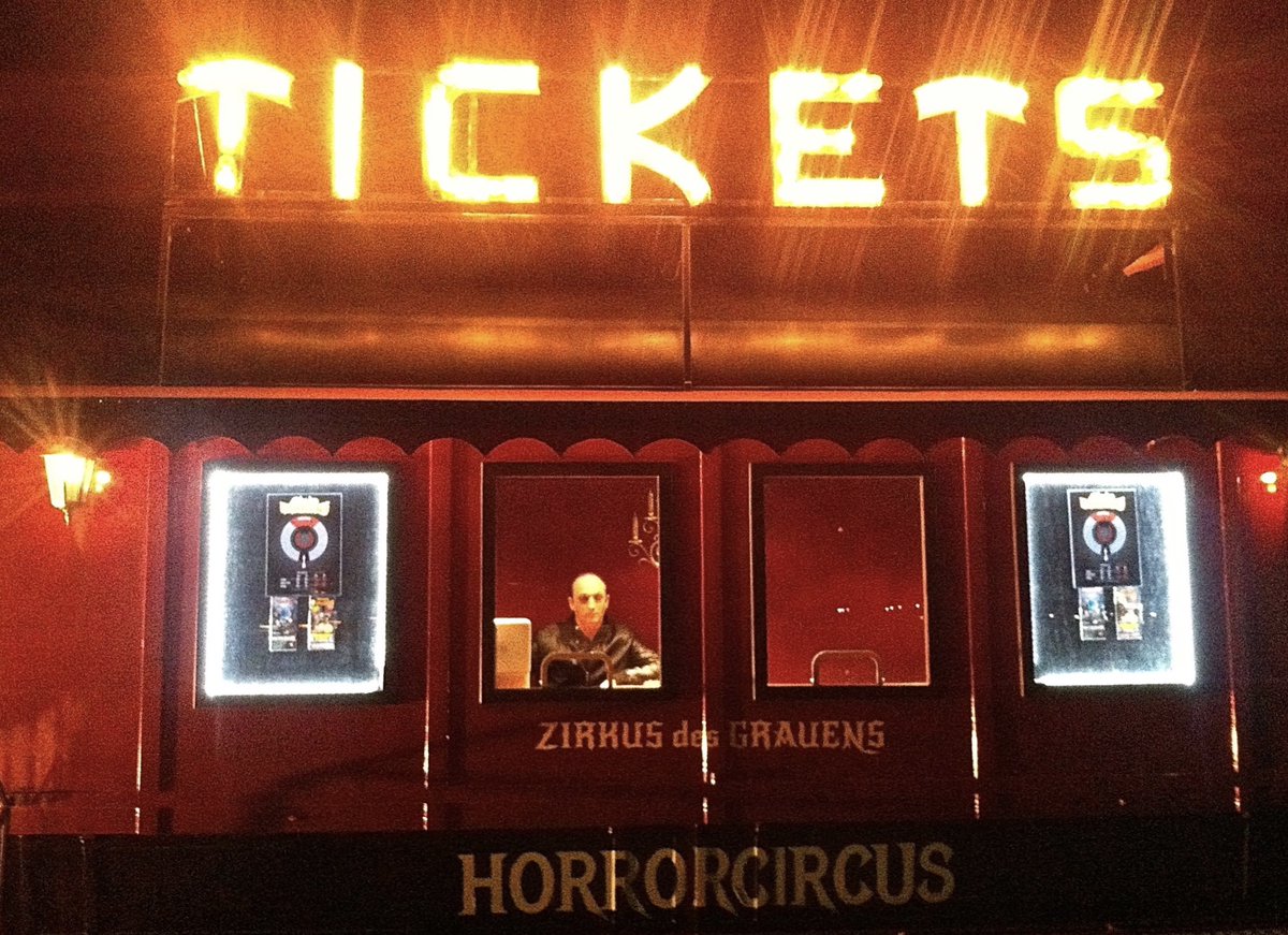 I took this pic in Austria. I had just begun Angel Makers research and Horror Circus was … dead on.
Spotify UK has THE ANGEL MAKERS on its Scarier Than Fiction playlist: tinyurl.com/bdhxwrtf
<a href="/HarperNonFic/">HarperNonFiction</a> #spookytober #spooky #bookstoread #angelmaker #theangelmaker