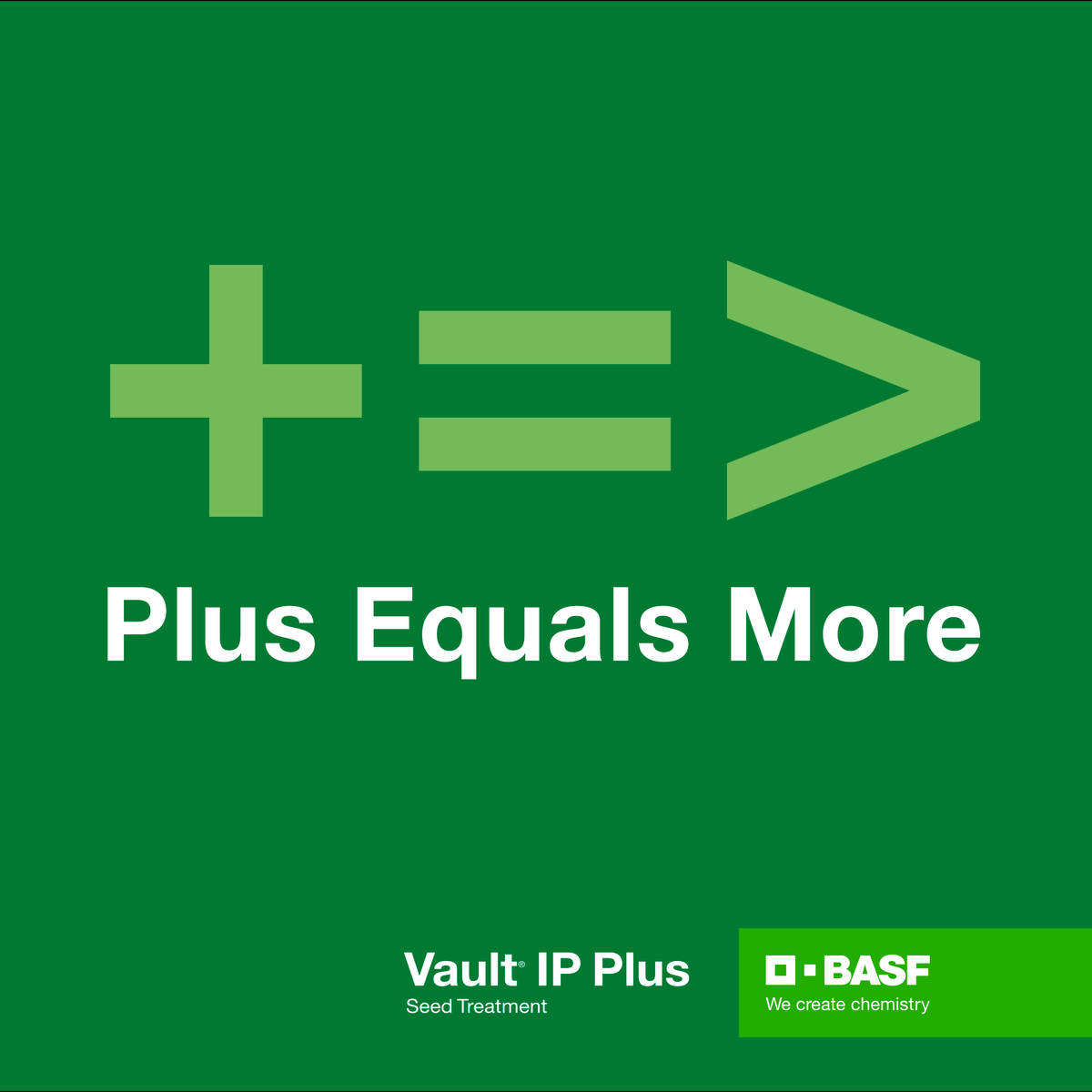 BASFAgProducts's tweet photo. Get 3:1 ROI, disease control, and maximum nitrogen fixation for your soybeans with our best-in-class biological seed treatment, Vault IP Plus.
#BASFinAg #VaultIPPlus https://t.co/fxdAtKWQNw