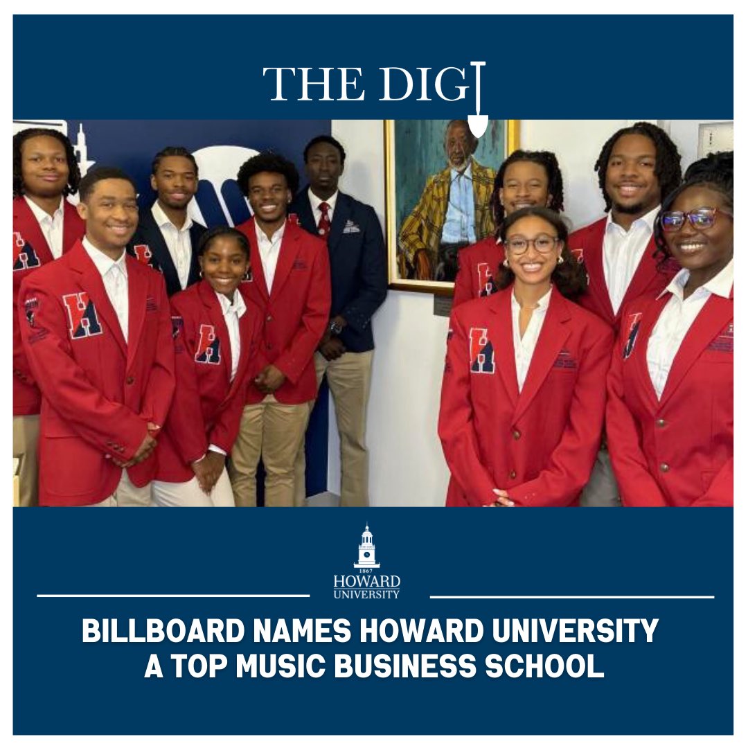 For the third consecutive year, Howard University’s School of Business and its Warner Music/Blavatnik Center for Music Business have been recognized in Billboard’s 2024 Top Music Business Schools report!

thedig.howard.edu/all-stories/bi…