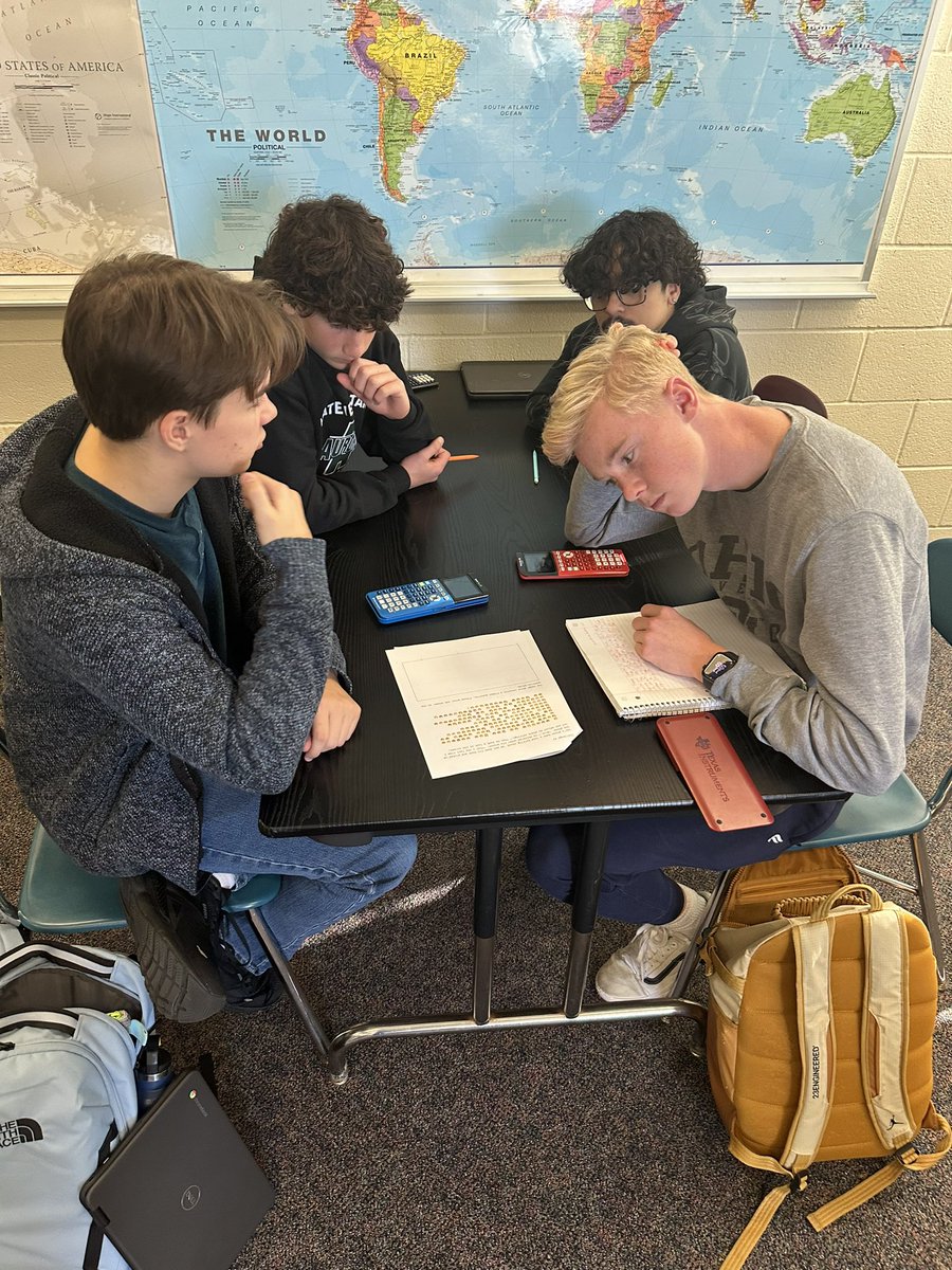 Kuksclass's tweet photo. Cryptography Team Challenge Day!!! First team to complete all 5 challenges wins. #nodevices #teamworkmakesthedreamwork
#cybersecurity @DrPMilcetich https://t.co/QGdkACfeBz