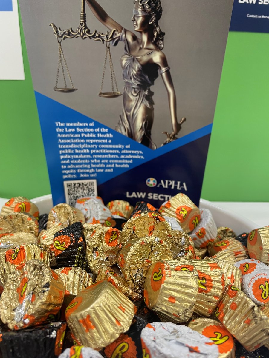 Last day to visit us at Booth #729 in APHA Central. ::whispers:: we still have candy.