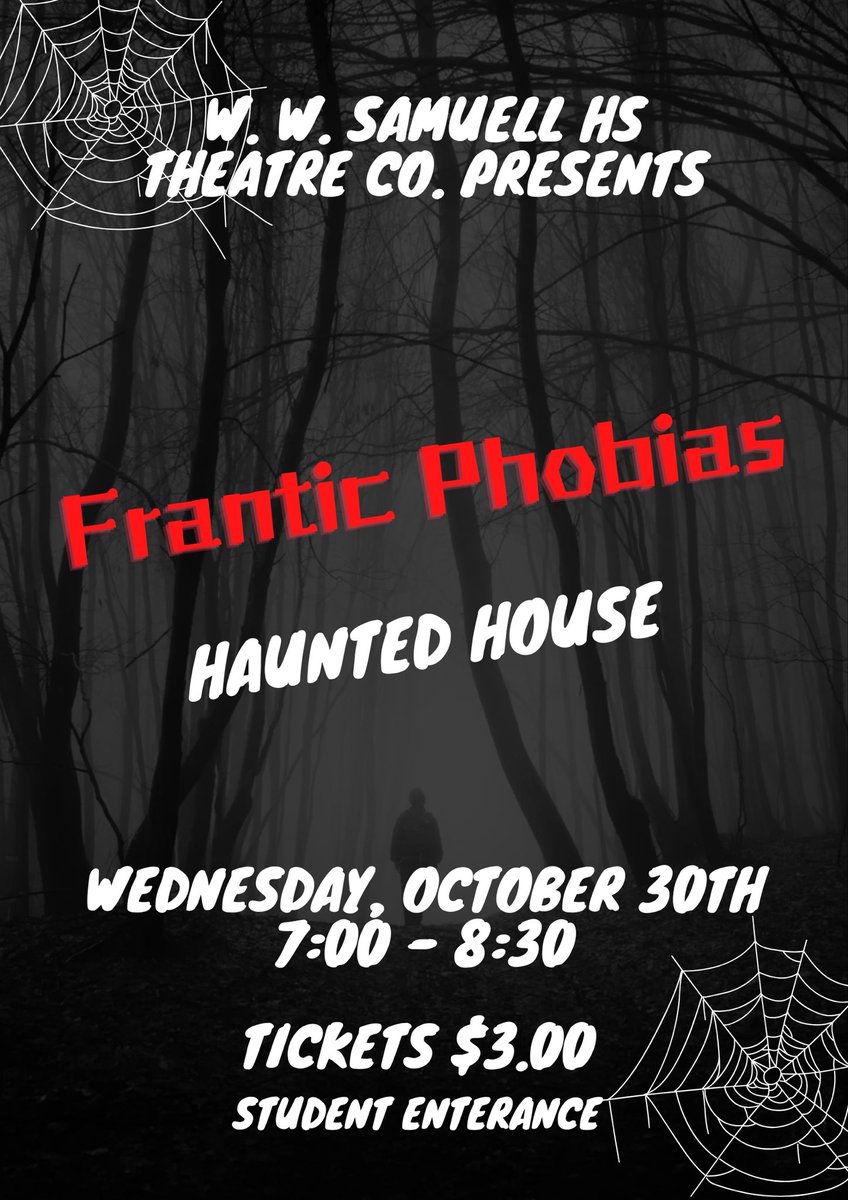 Come out and join us tomorrow to our 2nd annual Trunk or Treat. All of the community is invited. The event is free. We will have a haunted house for $3 entrance. The fun begins at 5:30pm-7:30pm and haunted house is from 7pm-8:30. Can’t wait to see everyone dressed up.