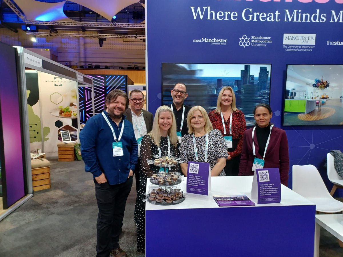Manchester Convention Bureau (@mcr_conf) on Twitter photo A fantastic day 1 so far on the Manchester Stand at CHS! ๐
We're on Stand C35 alongside our partners <a href="/OfficialUoM/">The University of Manchester</a>, <a href="/ManMetUni/">Manchester Metropolitan Uni</a>, and <a href="/studiovenues/">thestudio...</a>, and it's been great to see the interest in Manchester as a conference and events destination ๐
#CHS #CHSBirmingham A fantastic day 1 so far on the Manchester Stand at CHS! ๐
We're on Stand C35 alongside our partners <a href="/OfficialUoM/">The University of Manchester</a>, <a href="/ManMetUni/">Manchester Metropolitan Uni</a>, and <a href="/studiovenues/">thestudio...</a>, and it's been great to see the interest in Manchester as a conference and events destination ๐
#CHS #CHSBirmingham