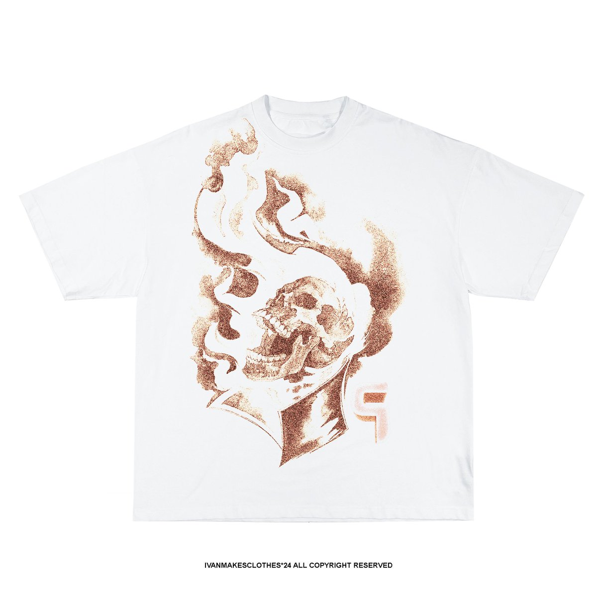 zennluvvv's tweet photo. Flame Skull #GhostHC (first entry) https://t.co/QgtVYZELeC
