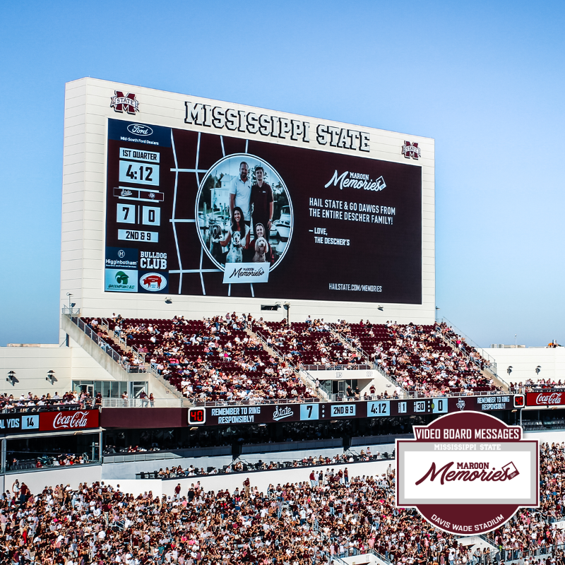 MaroonMemories's tweet photo. It's about that time again — Memories for UMass can be yours now 🫡

#HailState 🐶