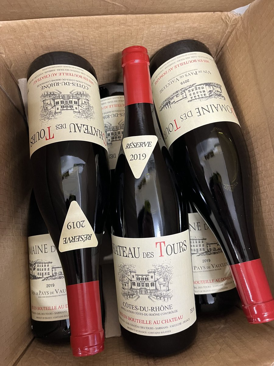 Masterofwhine's tweet image. Today’s delivery 😍