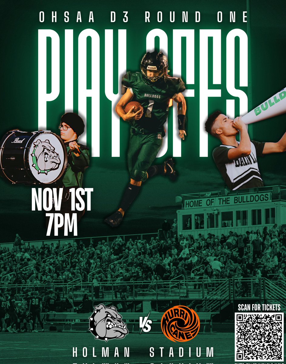 Fill the stands Bulldog Fans! 💚🏈