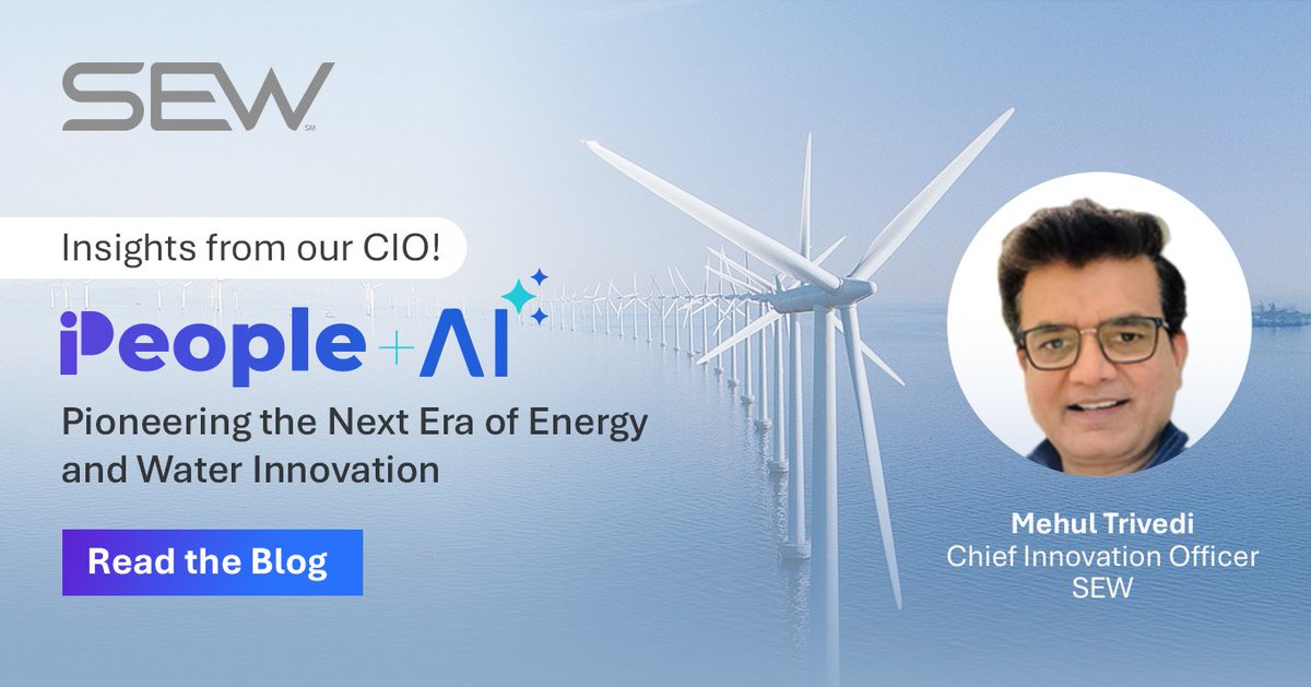 SmartEnergyW's tweet image. Excited to share our Vertical AI advancements in the energy and water industry! Check out insights from Mehul Trivedi, our Chief Innovation Officer in our latest blog post: ow.ly/P6Zg50TRrH7 
#AIInnovation #UtilityTransformation #AIinUtilities