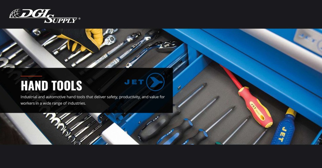 DGISUPPLYCANADA's tweet image. The leader of industrial and automotive tools and equipment in Canada, JET has a product portfolio that delivers on-the-job reliability, comfort, and productivity needed to help workers get the job done! Shop JET today 👉 ow.ly/2ij350TUzSP

#JETTools #ToolingTuesday