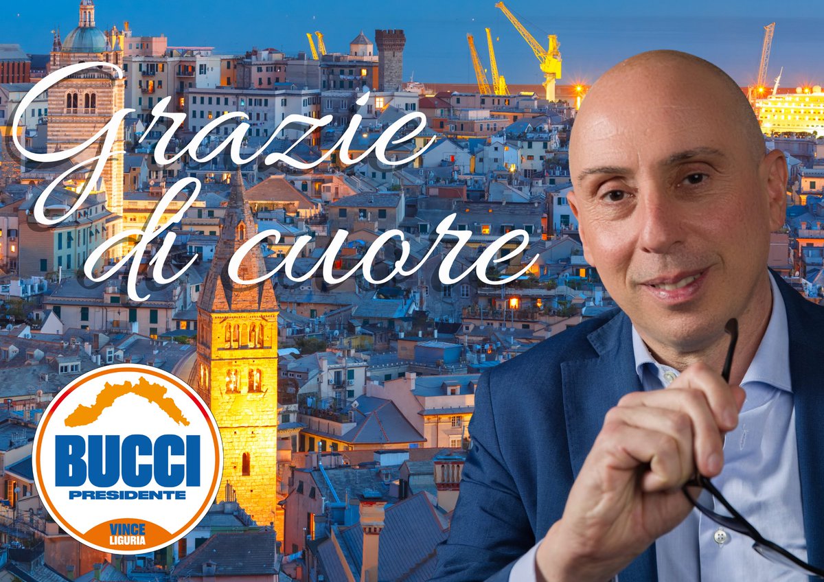 Cari Amici,  
voglio ringraziarvi tutti di cuore per il vostro sostegno, la fiducia e l'affetto dimostrati in queste settimane. È stato un percorso intenso e arricchente e, anche se occorre attendere tutti gli sviluppi del voto, sono orgoglioso di aver avuto la vostra vicinanza