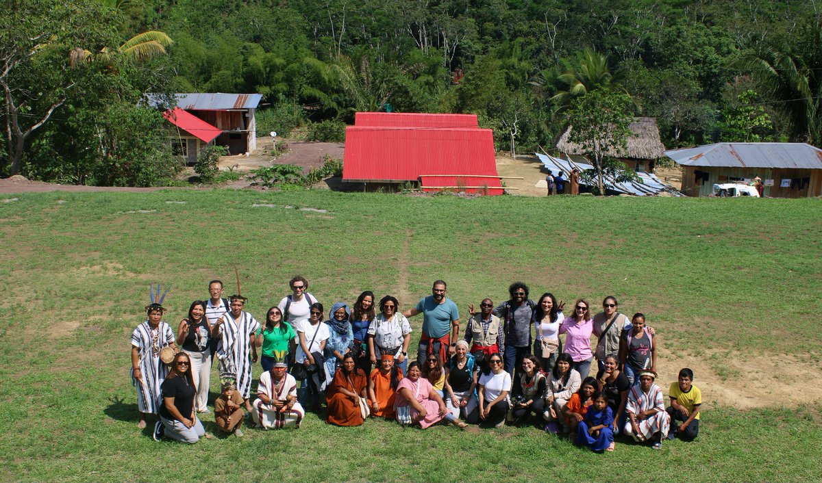 Day 1 in Satipo, Peru: We had the privilege of visiting the Ashaninka community of San Pascual. They've been key partners in our research, sharing their rich culture and collective efforts to restore their forest through greenhouses and fish farms. 🌱🌿 #IndigenousKnowledge